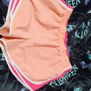 Nike Peach and Pink Athletic Shorts